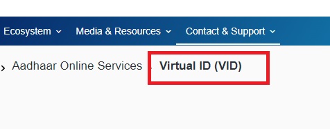 Aadhar Virtual ID